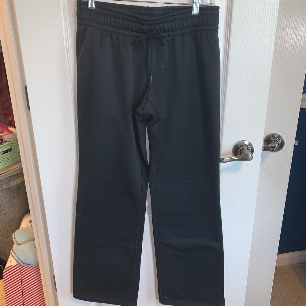 under armour black sweatpants